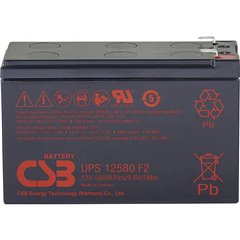 UPS 12580 high-rate Batteria al piombo 12 V 9.4 Ah Piombo-AGM (L x A x P) 151 x 99 x 65 mm Spina