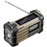 MMR-99 Radio per esterni FM Radio di emergenza, Bluetooth Pannello solare, antispruzzo , antipolvere , torcia