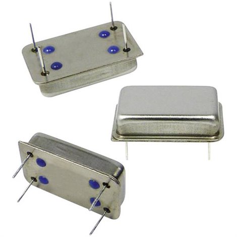 Oscillatore al quarzo DIP-14 HCMOS 18.432 MHz 20.8 mm 13.2 mm 5.08 mm 1 pz.