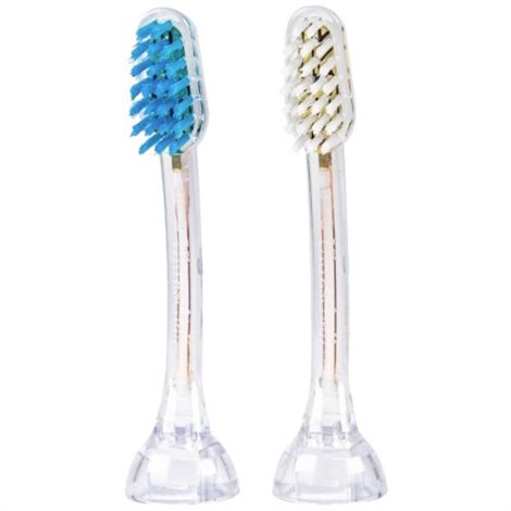 Testine per spazzolino da denti elettrico E2 2 pz. Bianco