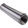 N51803 Tubo di ventilazione flessibile Alluminio (Ø x L) 8 cm x 2.5 m Argento