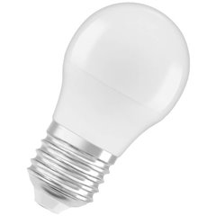 LED (monocolore) ERP F (A - G) E27 Globe (mini) 4.9 W = 40 W Bianco freddo (Ø x A) 45 mm x 45 mm 1