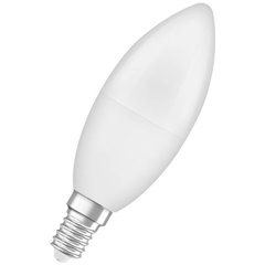 LED (monocolore) ERP F (A - G) E14 Forma di candela 7 W = 60 W Bianco freddo (Ø x A) 39 mm x 39 mm 1