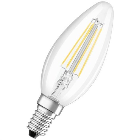 LED (monocolore) ERP C (A - G) E14 Forma di candela 2.9 W = 40 W Bianco caldo (Ø x A) 35 mm x 35 mm