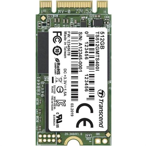 MTS400I 512 GB M.2 PCIe NVMe SSD 2242 SATA 6 Gb/s #####Industrial