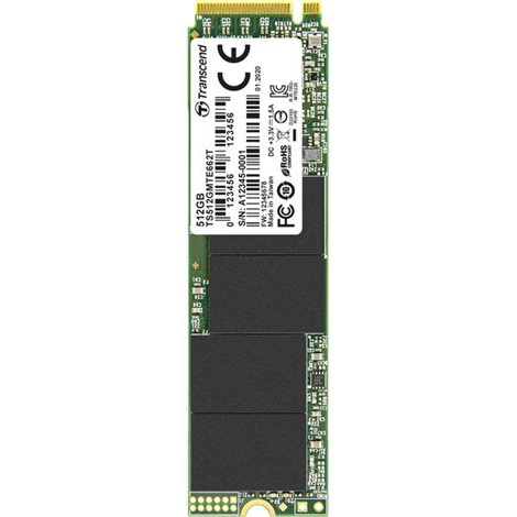 MTE662T 512 GB SSD interno NVMe/PCIe M.2 PCIe NVMe 3.0 x4 #####Industrial