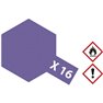 Vernice acrilica Violetto lucido Codice colore: X-16 Contenitore in vetro 23 ml