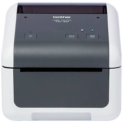 TD4210D Stampante di etichette Termica 203 x 203 dpi Antracite, Bianco USB, RS-232