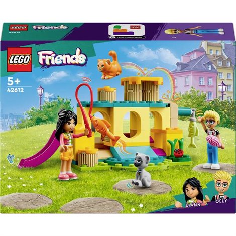 LEGO® FRIENDS Avventura nel parco giochi per gatti