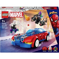 LEGO® MARVEL SUPER HEROES Auto da corsa Spider-Mans e Venom Green Goblin