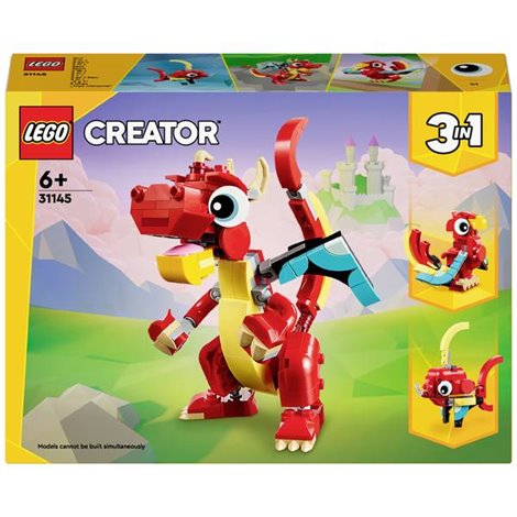 LEGO® CREATOR Drago rosso