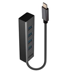 4 Porte USB-C® (USB 3.1) Multiport Hub Grigio