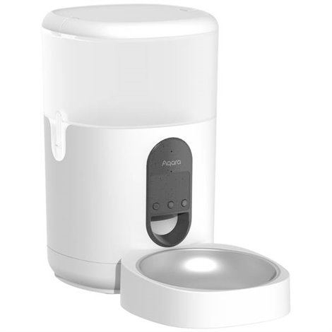 Distributore automatico di mangime Bianco Alexa (è necessaria una stazione base separata), Google Home