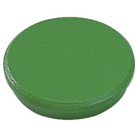 Magnete (Ø x A) 32 mm x 7 mm bordo smussato, tondo Verde 1 pz.