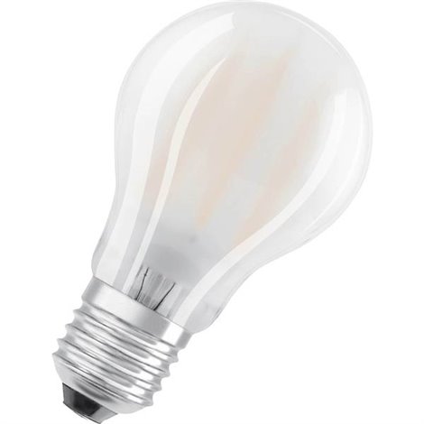 LED (monocolore) ERP E (A - G) E27 Forma di bulbo 6.5 W = 60 W Bianco neutro (Ø x L) 60 mm x 105 mm