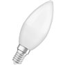 LED (monocolore) ERP F (A - G) E14 Forma di candela 4.9 W = 40 W Bianco neutro (Ø x L) 37 mm x 100
