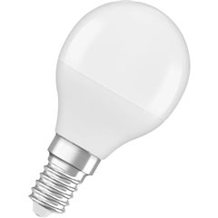 LED (monocolore) ERP F (A - G) E14 Forma di bulbo 4.9 W = 40 W Bianco neutro (Ø x L) 45 mm x 82 mm 3