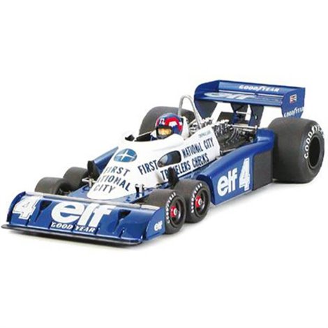 Automodello in kit da costruire Tyrrell P34 Six Wheeler Monaco GP77 1:20