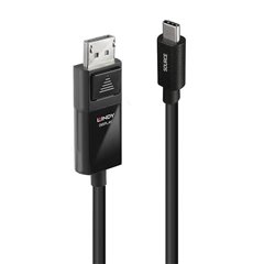 Cavo USB Spina USB-C®, Spina DisplayPort 3.00 m Nero