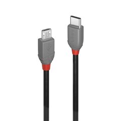 Cavo USB USB 2.0 Spina USB-C®, Spina USB-Micro-B 3.00 m Nero
