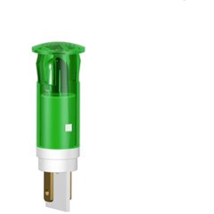 Luce di segnalazione a LED Verde 230 V/AC, 130 V/DC 1 pz. Tray