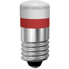 Lampadina LED Giallo E10 24 V DC/AC