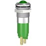 Luce di segnalazione a LED Verde 24 V DC/AC 1 pz. Tray