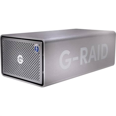 G-Raid 2 8 TB Hard Disk esterno da 3,5 USB 3.2 Gen 1 (USB 3.0), Thunderbolt 3, HDMI ™ Grigio