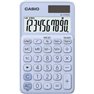 Calcolatrice tascabile Azzurro Display (cifre): 10 a energia solare, a batteria (L x A x P) 70 x 8 x