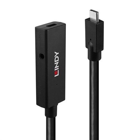 Cavo USB-C USB 3.2 Gen2 (USB 3.1 Gen2) Spina USB-C®, Presa USB-C® 5.00 m Nero