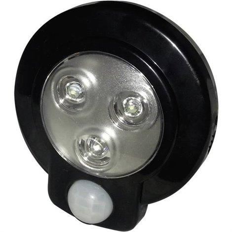 Lampada sottopensile LED con rilevatore di movimento LED (monocolore) LED a montaggio fisso Nero