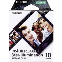 Instax Square Star Illumination Pellicola per stampe istantanee Nero