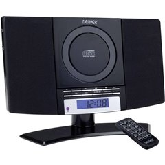 MC-5220 Sistema stereo AUX, CD, FM, Montaggio a parete Nero