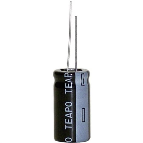 Condensatore elettrolitico 7.5 mm 2.200 µF 35 V 20 % (Ø x A) 16 mm x 25 mm 1 pz. radiale