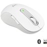 Signature M650 L LEFT Mouse Senza fili (radio), Bluetooth® Dimensione: L Ottico Bianco 5 Tasti 4000 dpi