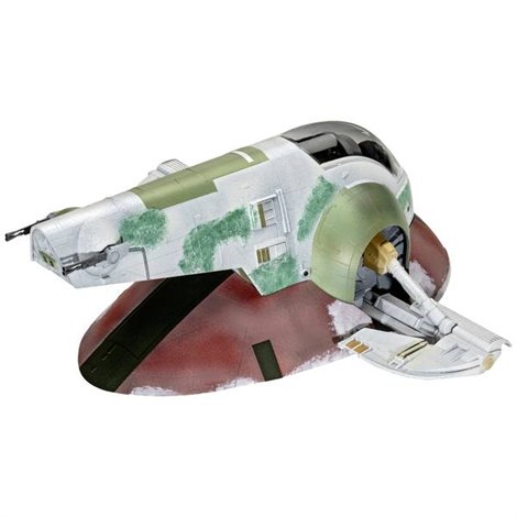 Modello fantascienza in kit da costruire Boba Fetts Starship 1:87