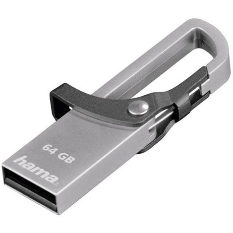 FlashPen Hook-Style Chiavetta USB 64 GB Grigio 00 USB 2.0