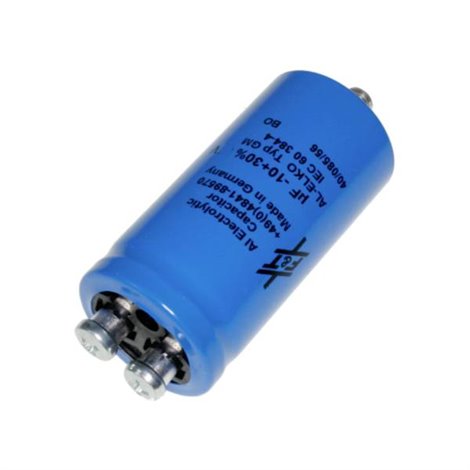 Condensatore elettrolitico 33000 µF 100 V (Ø x L) 75 mm x 100 mm 1 pz. connessione a