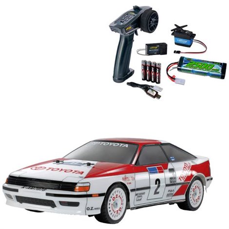 TT-02 Toyota Celica GT-Four Set 1:10 Automodello Elettrica Rally 4WD In kit da costruire 2,4 GHz