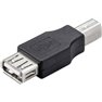 USB 2.0 Adattatore [1x Presa A USB 2.0 - 1x Spina B USB 2.0]