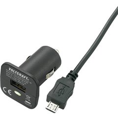 Caricatore USB Automobile Corrente di uscita max. 1000 mA Num. uscite: 1 x Micro-USB, USB