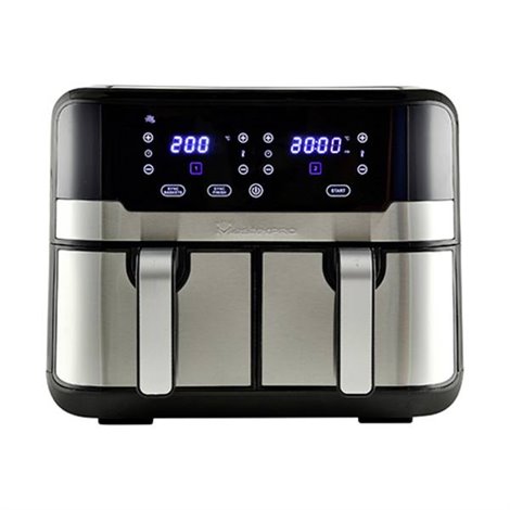 Friggitrice ad aria calda 2400 W Rivestimento antiaderente, Custodia Cool-Touch, Funzione timer, con display ,