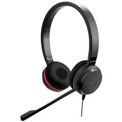 Evolve 20 SE MS Stereo - Special Edition Computer Cuffie On Ear via cavo Stereo Nero Riduzione del rumore del