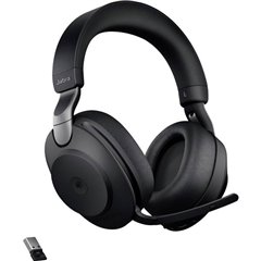 Evolve 2 85 Cuffie Over Ear Bluetooth, via cavo Stereo Nero Riduzione del rumore del microfono regolazione del