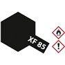 Vernice acrilica Gomma nera (opaca) XF-85 Contenitore in vetro 10 ml