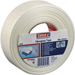 Tesa Nastro in tessuto ® Professional Bianco (L x L) 45 m x 50 mm 1 pz.