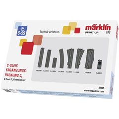 Kit di espansione H0 Märklin C (con massicciata) C5