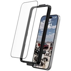 Plus Tempered Glass Vetro di protezione per display Adatto per modello portatili: iPhone 15 Pro 1 pz.