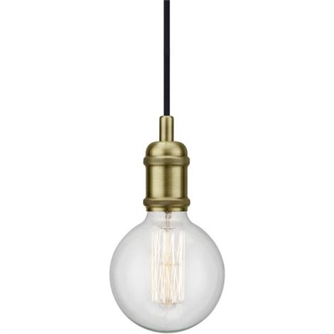 Avra Lampada a sospensione LED (monocolore) E27 60 W Ottone