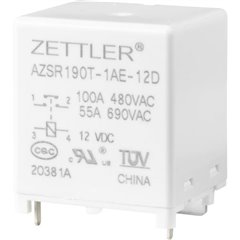 Zettler electronics Power relè 12 V/DC 100 A 1 NA 1 pz.